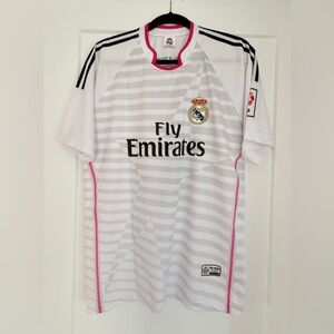 Real Madrid Emirates JAMES 10 Soccer/Football Jersey Mens Large